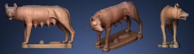3D model The Capitoline wolf (STL)