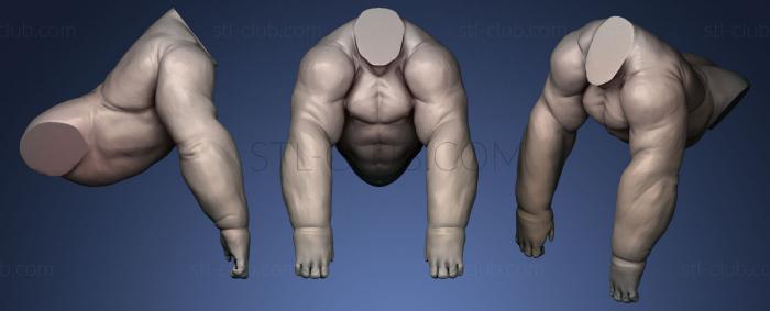 Creature Upper Body 6