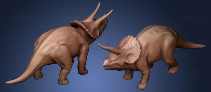 3D мадэль Модель динозавра (STL)