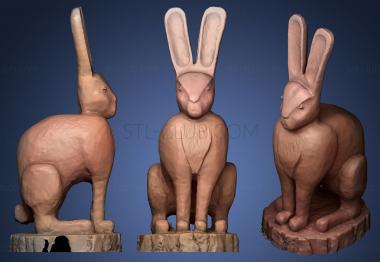 3D model The Scary Hare at Faringdon Folly (STL)