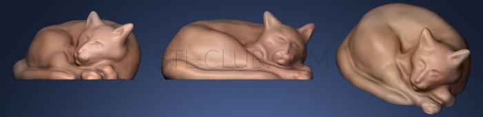 3D мадэль Статуэтка для кота Соломона (STL)