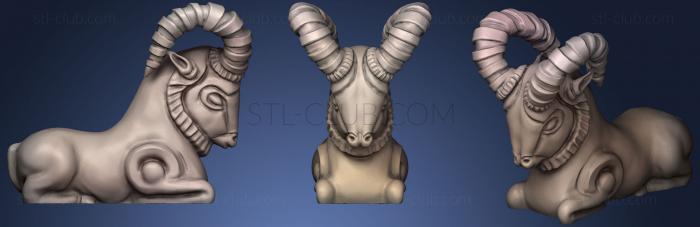 3D model Ancient Goat 3d printable (STL)