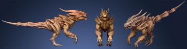 3D model Dragon dinosaur FREE (STL)