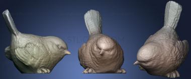 3D model Family Of Birds baby bird 1 (STL)