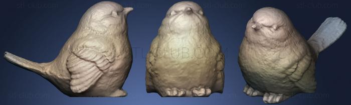 3D model Family Of Birds mama bird (STL)