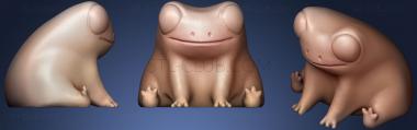 3D model Fred The Frog But In An Smooth Hd Version (STL)