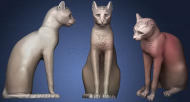 3D model Gayer Anderson Cat (From British Art Museum) (STL)