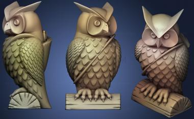 3D model Harry Potter Mail Owl (STL)