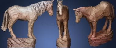 3D мадэль Лошадь Саймона О Рурка (STL)