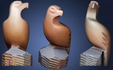 3D model Ironwood Desert Bird Carvings (STL)