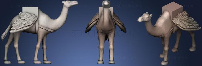 3D мадэль Кабуби Летающий Верблюд (STL)