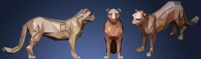 Polygonal Leopard Parametric