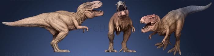3D model Tyrannosaurus Rex Figurine (STL)