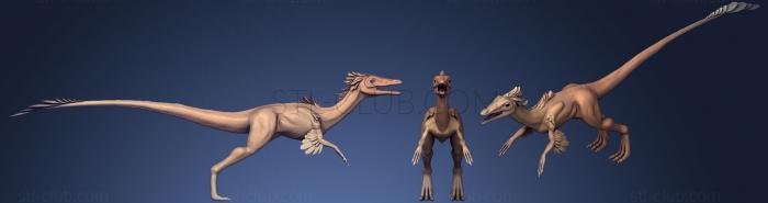 3D model Compsognathus Longipes157 (STL)