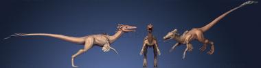 3D мадэль Compsognathus Longipes157 (STL)