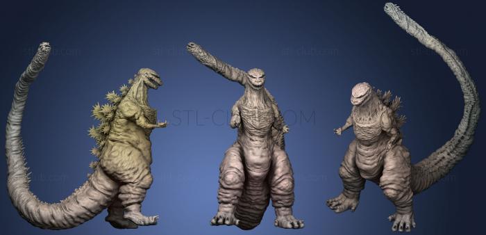 3D model EA Shin Godzilla Model (STL)