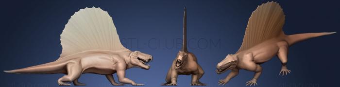 3D model Prehistoric Creatures31 (STL)