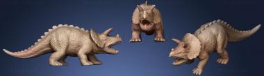 3D model Triceratops Dinosaur (STL)