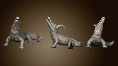 3D model Alligator Loki 1 12 Scale (STL)