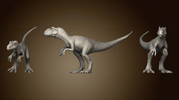 3D model Allosaurus (STL)