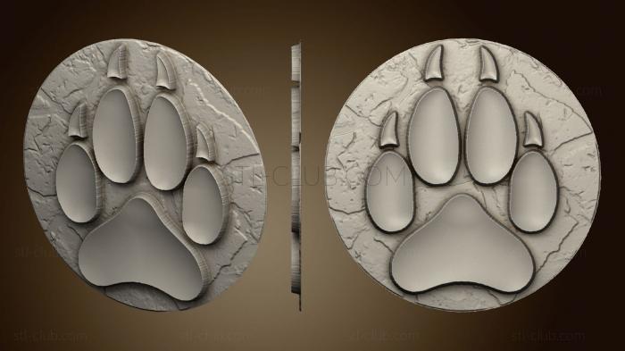 3D model Animal Foot (STL)