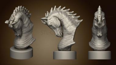 3D model Arabian Horse Bust (STL)