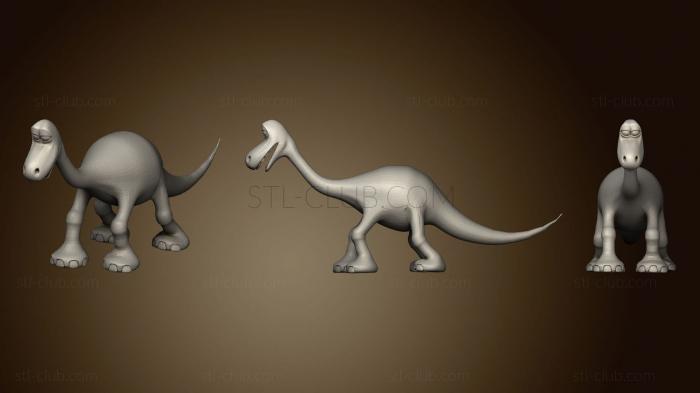 3D модель Арло (Добрый динозавр) (STL)