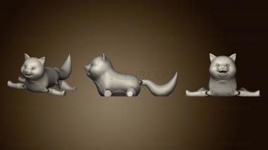 3D model Articulated puppy in place (STL)