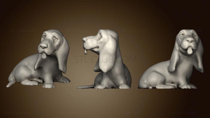 3D model BASSET HOUND (STL)