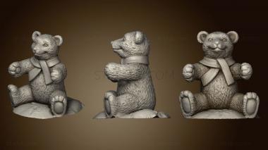 3D модель Медведь игрушечный (STL)