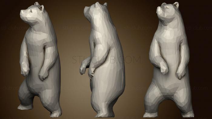 Bear Lowpoly