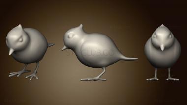 3D мадэль Птица для надевания вещей (STL)