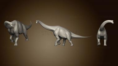 3D модель Брахиозавр (STL)