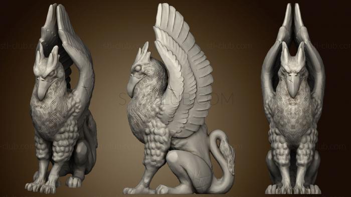 3D model Bronze Griffon (STL)