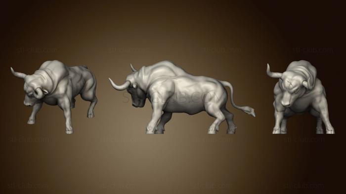 3D model Bull 2 (3) (STL)