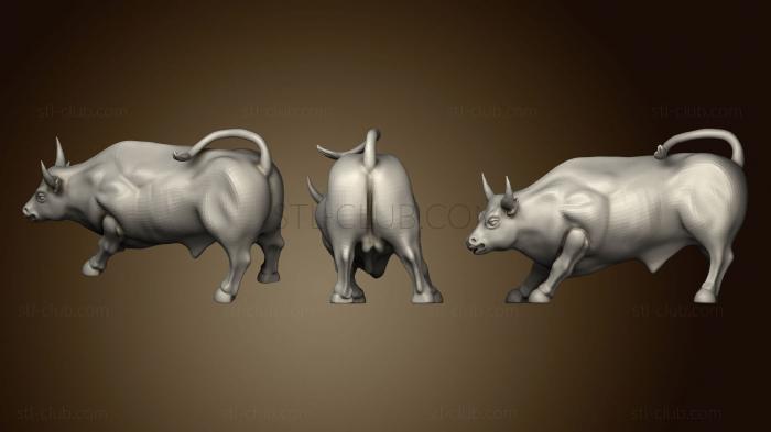 3D model Charging Bull (STL)