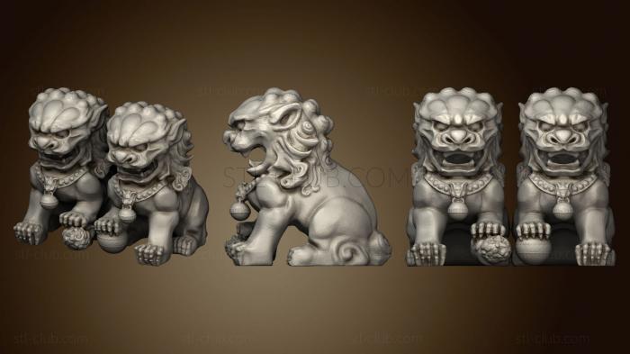 Китайские львы - хранители