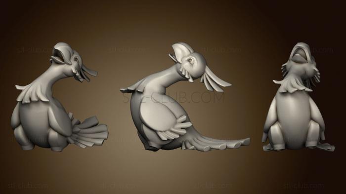 3D model Chocobo body (STL)