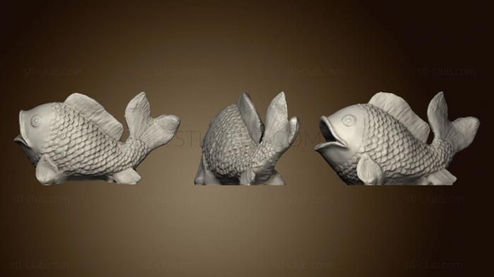 3D мадэль Конкретная Рыба (STL)