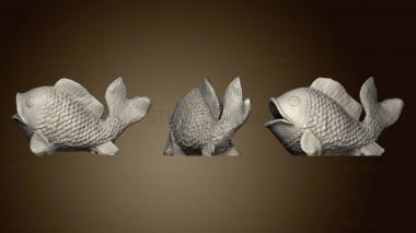 3D model Concrete Fish (STL)