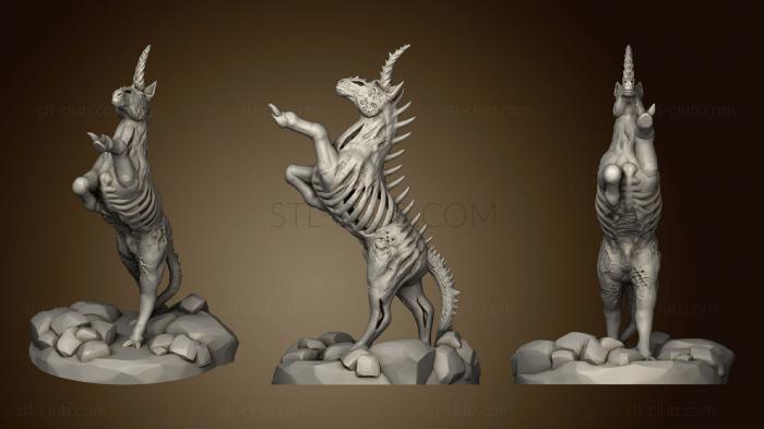 3D model Corrupted Unicorn (STL)
