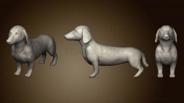 3D model Dachshund (STL)