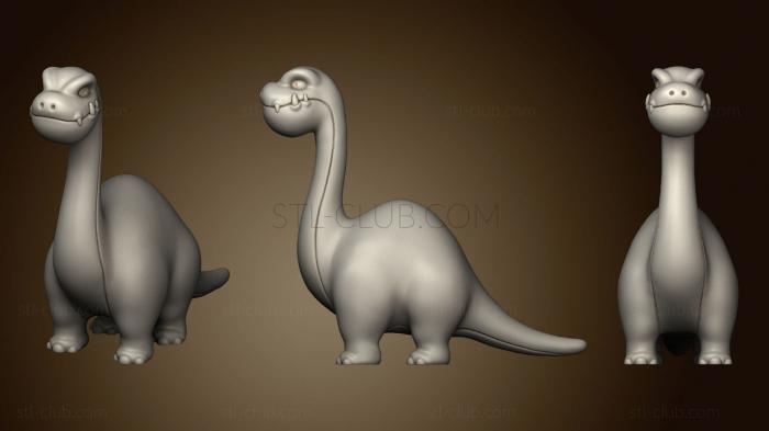 3D model DINO diplodoc (STL)