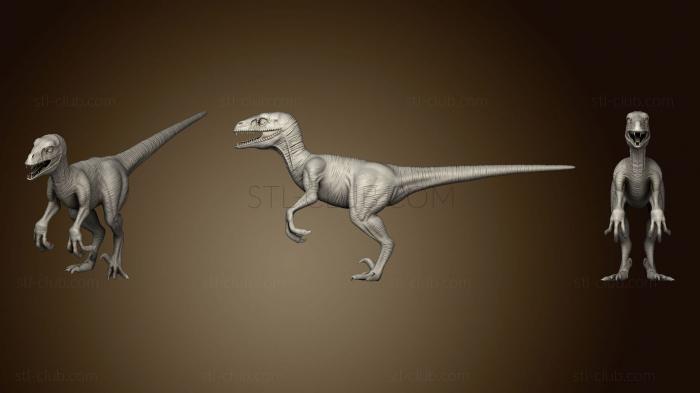 3D модель Динозавр- Рептилия (STL)
