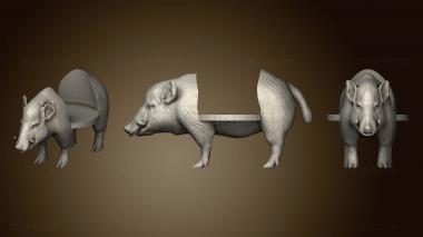 3D model Dire boar (STL)