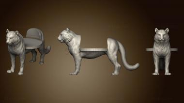 3D мадэль Ужасный тигр (STL)