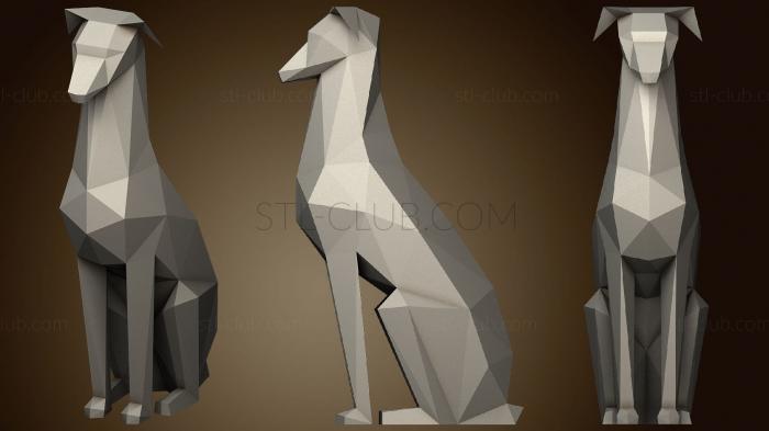 Doberman Low Poly