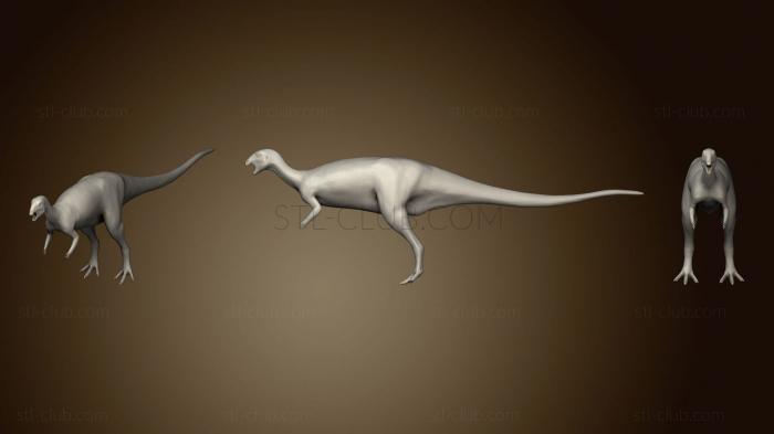 3D model Dryosaurus 2 (STL)