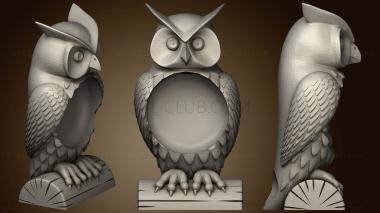 3D model Echo Dot Gen 3 Owl (STL)
