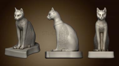 3D model Egiptian Cat (STL)